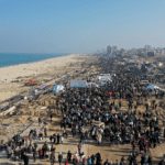 middle-east-live-updates:-thousands-walk-and-drive-into-northern-gaza