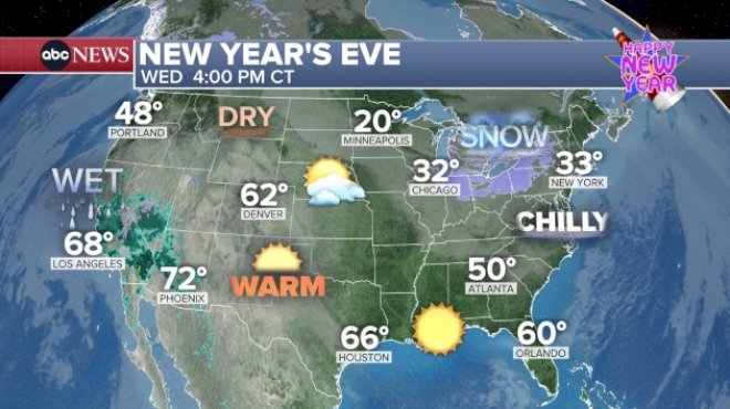 new-year’s-eve-weather-forecast,-from-rain-in-the-west-to-snow-in-the-east