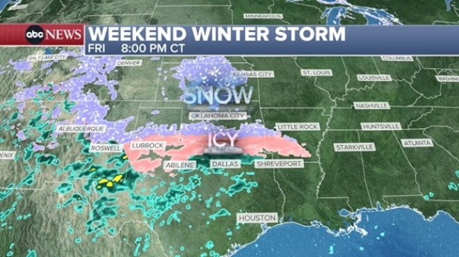 tracking-the-winter-storm:-dangerous-ice-to-paralyze-the-south,-snow-heading-to-northeast